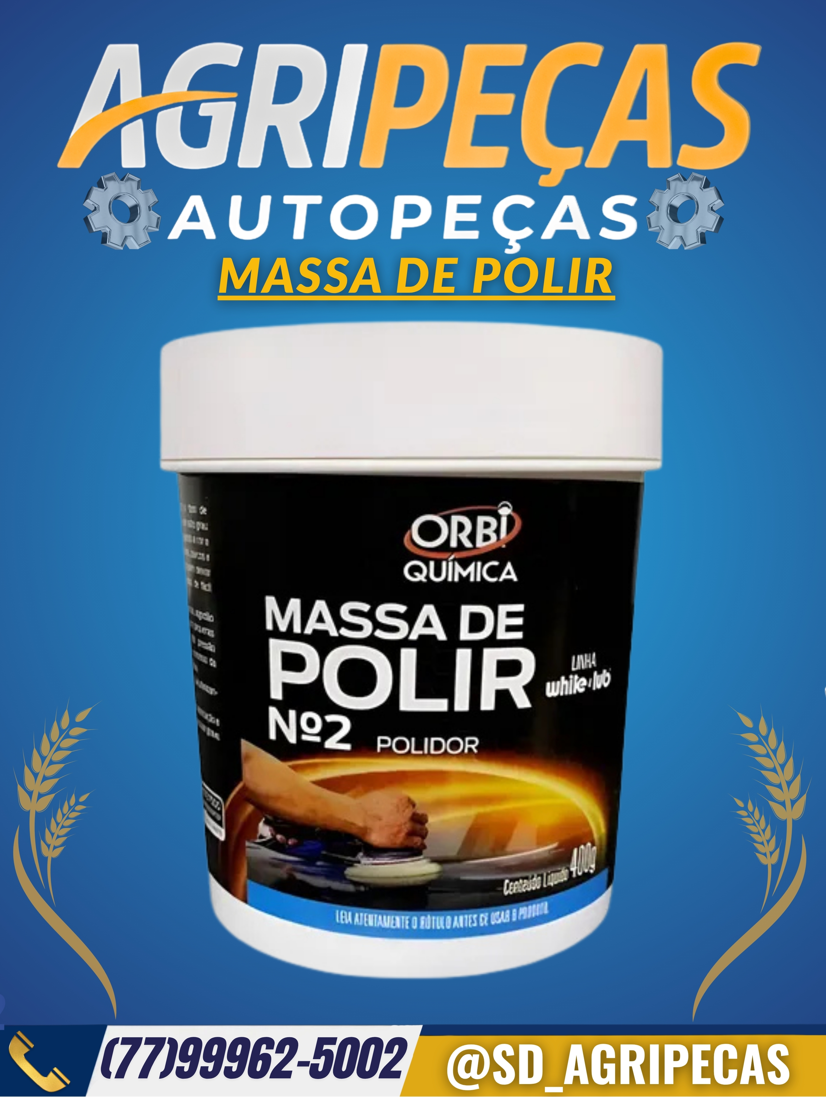 MASSA DE POLIR